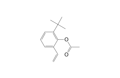 (2-tert-butyl-6-ethenyl-phenyl) ethanoate