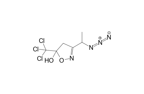 3-(1-azidoethyl)-5-(trichloromethyl)-2-isoxazolin-5-ol