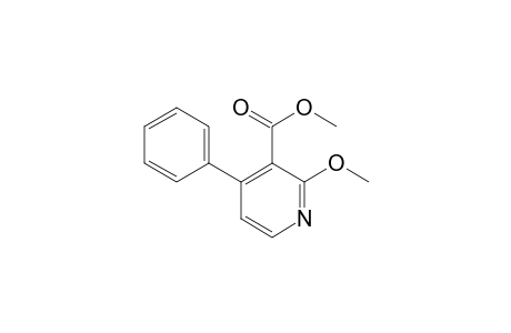 2-methoxy-4-phenyl-3-pyridinecarboxylic acid methyl ester