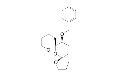 (5S*,7S*,13S*)-13-BENZYLOXY-1,6,8-TRI-OXADISPIRO-[4.1.5.3]-PENTADECANE
