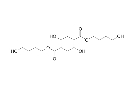 2,5-dihydroxy-1,4-cyclohexadiene-1,4-dicarboxylic acid, bis(4-hydroxybutyl)ester