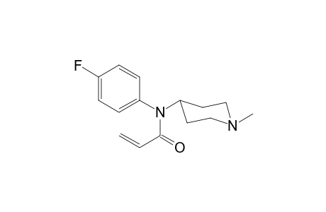 N-(4-Fluorophenyl)-N-(1-methylpiperidin-4-yl)prop-2-enamide