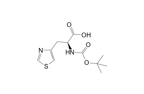 (2S)-2-(tert-butoxycarbonylamino)-3-thiazol-4-yl-propanoic acid