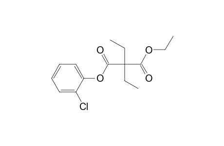 Diethylmalonic acid, 2-chlorophenyl ethyl ester