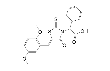 [(5Z)-5-(2,5-dimethoxybenzylidene)-4-oxo-2-thioxo-1,3-thiazolidin-3-yl](phenyl)acetic acid