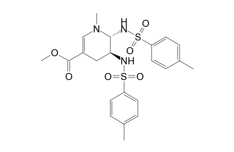 Methyl (2R,3S)-1-Methyl-2,3-bis(p-tolylsulfonamido)-1,2,3,4-tetrahydropyridine-5-carboxylate