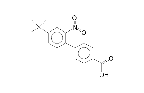 2-nitro-4-tert-butyl-4'-carboxybiphenyl