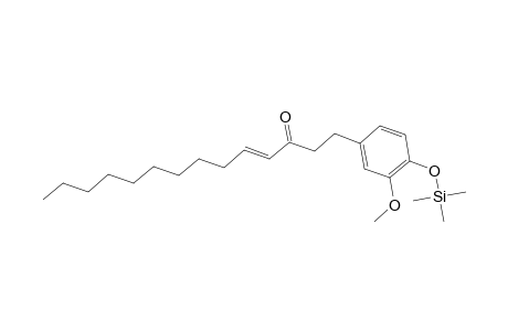 4-Tetradecen-3-one, 1-[3-methoxy-4-[(trimethylsilyl)oxy]phenyl]-