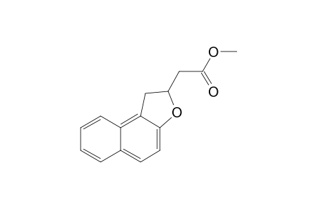 2-(1,2-dihydrobenzo[e]benzofuran-2-yl)acetic acid methyl ester