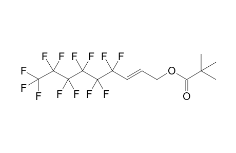 3-Perfluorohexyl-2-propenyl pivalate