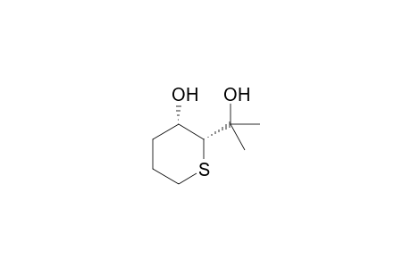 (2R,3S)-2-(1-Hydroxy-1-methylethyll)tetrahydro-2H-thiopyran-3-ol