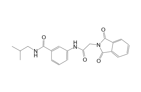 1H-isoindole-2-acetamide, 2,3-dihydro-N-[3-[[(2-methylpropyl)amino]carbonyl]phenyl]-1,3-dioxo-