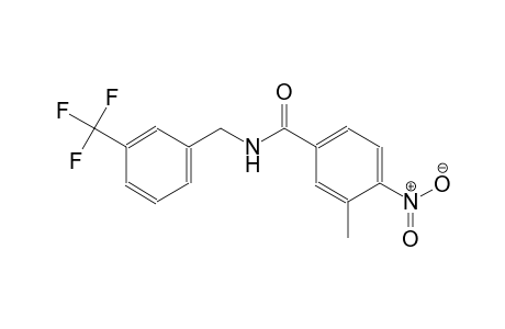 3-methyl-4-nitro-N-[3-(trifluoromethyl)benzyl]benzamide
