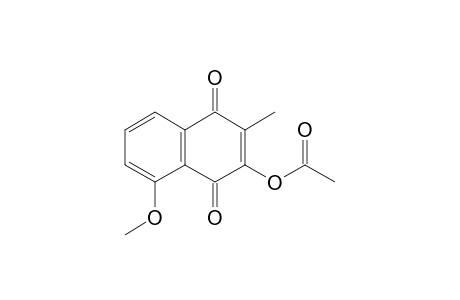 3-ACETYLOXY-5-METHOXY-2-METHYL-1,4-NAPHTHOQUINONE