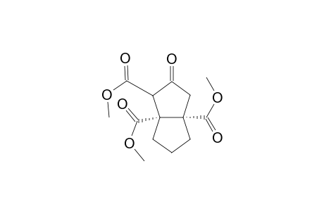 1,3a,6a(3H,4H)-Pentalenetricarboxylic acid, 5,6-dihydro-2-hydroxy-, trimethyl ester, cis-