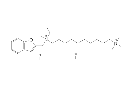 N~1~-(1-benzofuran-2-ylmethyl)-N~1~,N~10~-diethyl-N~1~,N~10~,N~10~-trimethyl-1,10-decanediaminium diiodide