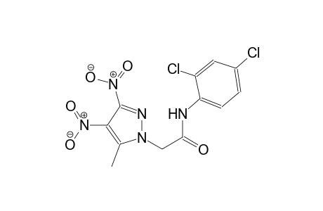 N-(2,4-dichlorophenyl)-2-(5-methyl-3,4-dinitro-1H-pyrazol-1-yl)acetamide
