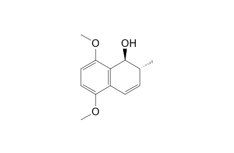 (1S*,2R*)-5,8-Dimethoxy-2-methyl-1,2-dihydronaphth-1-ol