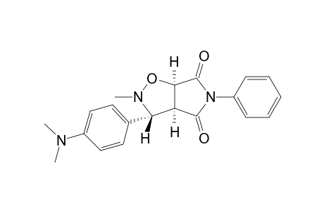 (3R,3aS,6aR)-3-[p-(Dimethylamino)phenyl]-2-methyl-5-phenyl-tetrahydropyrrolo[3,4-d]isoxazol-4,6-dione