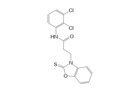 3-benzoxazolepropanamide, N-(2,3-dichlorophenyl)-2,3-dihydro-2-thioxo-