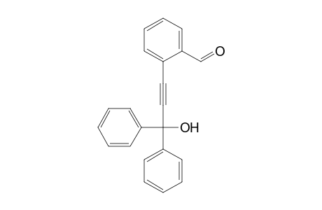 2-(3-hydroxy-3,3-diphenylprop-1-yn-1-yl)benzaldehyde