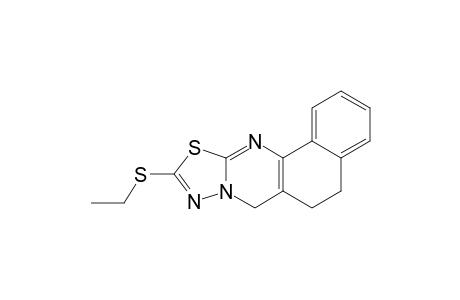 10-Ethylsulfanyl-5,7-dihydro-6H-benzo[h][1,3,4]thiadiazolo[2,3-b]quinazoline