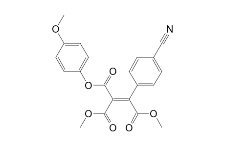 (E)-2-(4-Cyano-phenyl)-3-(4-methoxy-phenoxycarbonyl)-but-2-enedioic acid dimethyl ester