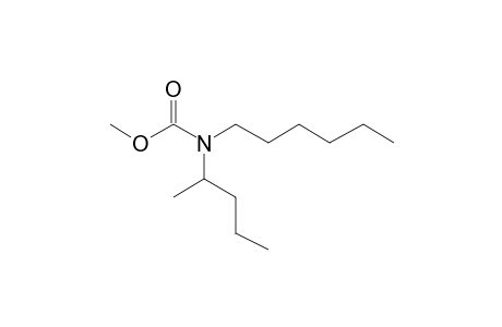 Carbonic acid, monoamide, N-(2-pentyl)-N-hexyl-, methyl ester