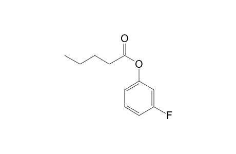 Valeric acid, 3-fluorophenyl ester