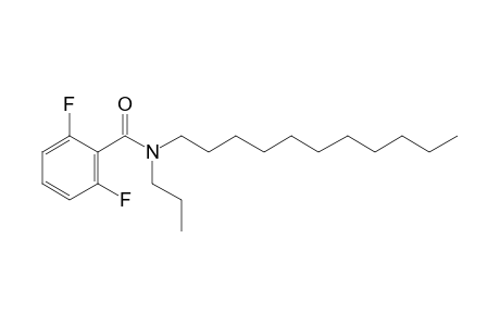 Benzamide, 2,6-difluoro-N-propyl-N-undecyl-