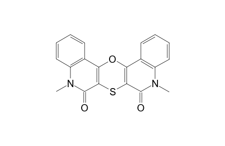 5,9-Dimethyl-[1,4]oxathiino[3,2-c:5,6-c0]diquinoline-6,8(5H,9H)-dione