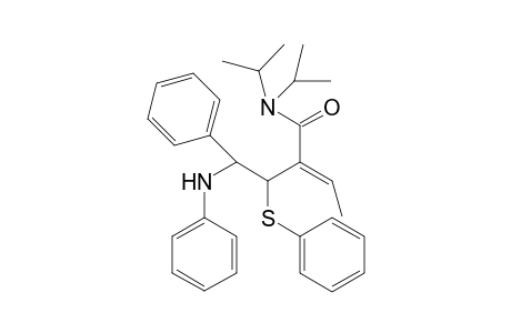 (Z)-3-(phenylthio)-N,N-diisopropyl-1,2-diphenyl-1-aza-4-hexene-4-carboxamide