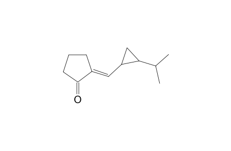 [2(1')E]-2-[(2'-Isopropylcyclopropyl)methylene]cyclopentanone