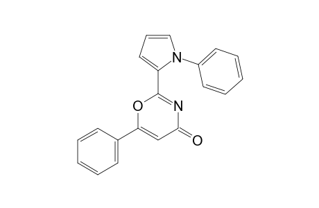 6-PHENYL-2-(1-PHENYL-1H-PYRROLE-2-YL)-[1,3]-OXAZIN-4-ONE