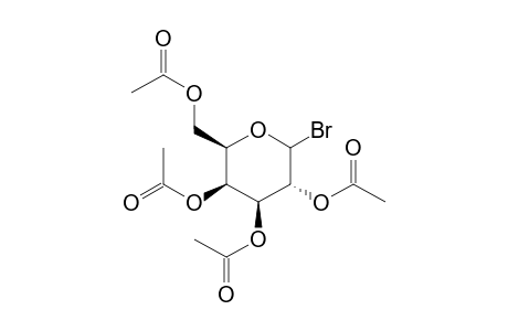 [(2R,3S,4S,5R)-3,4,5-triacetoxy-6-bromo-tetrahydropyran-2-yl]methyl acetate