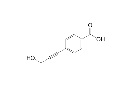 4-(3-hydroxyprop-1-ynyl)benzoic acid
