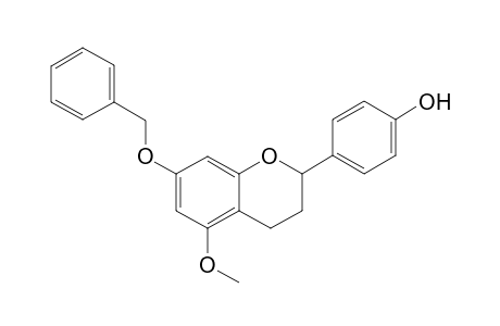4'-Hydroxy-7-(benzyloxy)-5-methoxyflavanne
