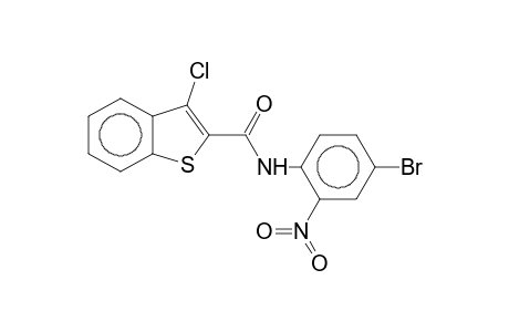 3-Chloro-N-(4-bromo-2-nitrophenyl)-2-thianaphthenecarboxamide