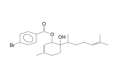 BENZOIC ACID, 4-BROMO-6-(1,5-DIMETHYL-4-HEXENYL)-6-HYDROXY-3-METHYL-2-CYCLOHEXEN-1-YL- ESTER