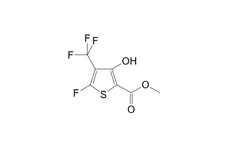 5-Fluoro-3-hydroxy-4-trifluoromethyl-thiophene-2-carboxylic acid methyl ester