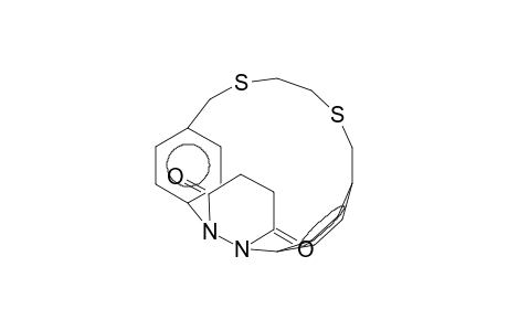 N,N-Succinyl-2,5-dithia-13,14-diaza-[6.2]paracyclophane