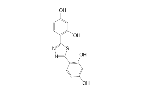 2,5-Bis(2,4-dihydroxyphenyl)-1,3,4-thiadiazole