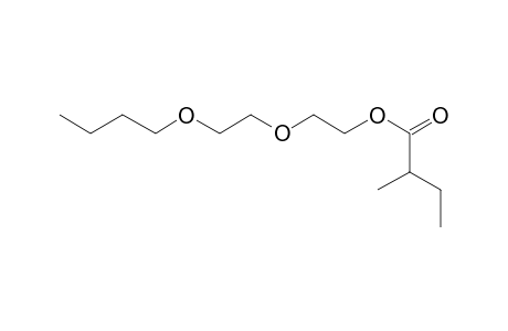 2-(2-Butoxyethoxy)ethyl 2-methylbutanoate