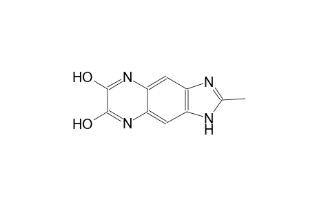 2-methyl-1H-imidazo[4,5-g]quinoxaline-6,7-diol