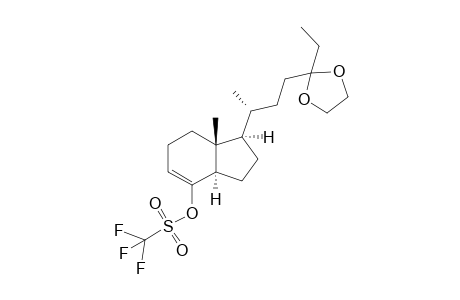 De-A,B-25,25-(ethylenedioxy)-27-norcholest-8-en-8-yl Trifluoromethanesulphonate