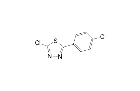 2-Chloranyl-5-(4-chlorophenyl)-1,3,4-thiadiazole