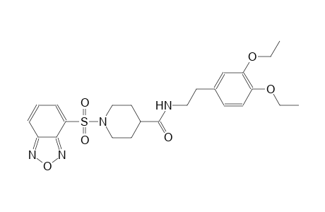 1-(2,1,3-benzoxadiazol-4-ylsulfonyl)-N-[2-(3,4-diethoxyphenyl)ethyl]-4-piperidinecarboxamide