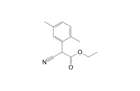 2-cyano-2-(2,5-dimethylphenyl)acetic acid ethyl ester