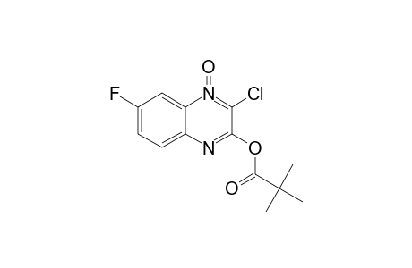 2-Chloro-7-fluoro-3-(pivaloyloxy)quinoxaline 1-Oxide