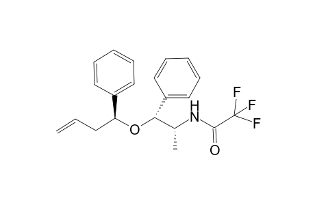 2,2,2-Trifluoro-N-[(1R,2R)-1-methyl-2-phenyl-2-((S)-1-phenyl-but-3-enyloxy)-ethyl]-acetamide